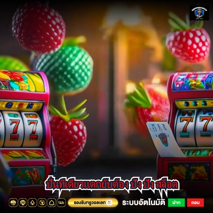 ปั่นทีเดียวแตกยับต้อง ปัง ปัง สล็อต